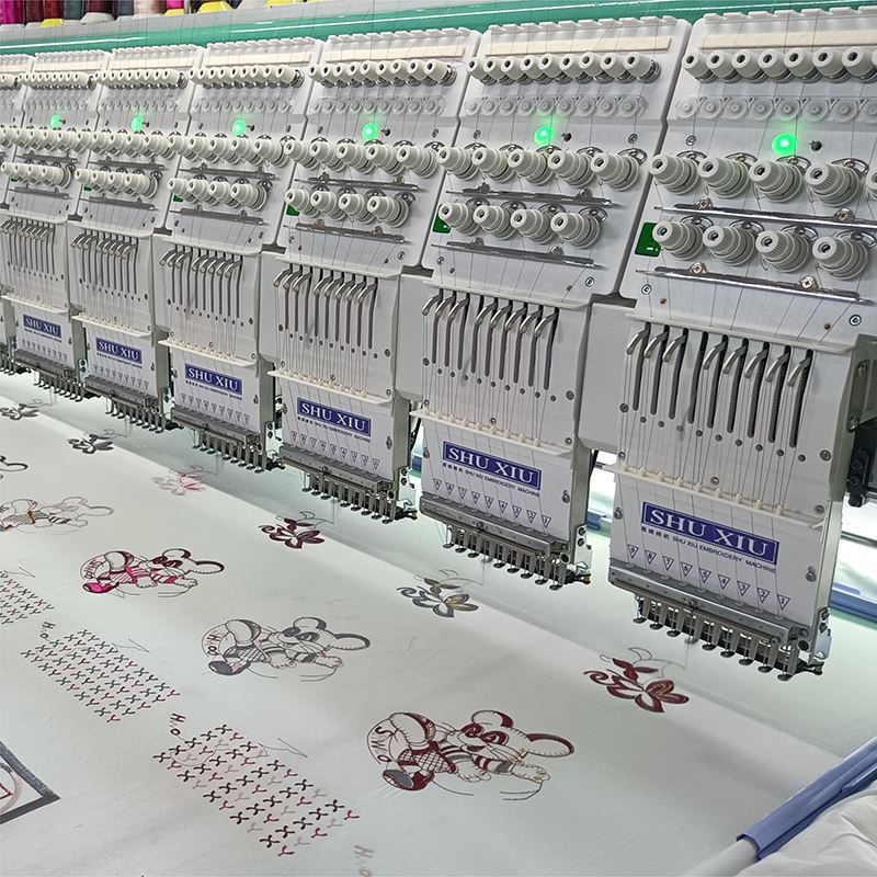 Macchina da ricamo completamente automatica